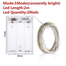 해외 크리스마스 33 피트 100 Led 요정 문자열 조명 배터리 원격 타이머 제어 운영 방수 구리 와이어 반짝, 10m 100led 8mode_Multicolor, 10m 100led 8mode, 상세 설명 참조18