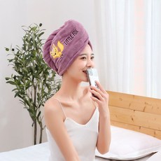 드림 헤어 드라이 타올 1+1, 돼지, 토끼