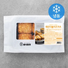 빠삭마켓 더 빠삭 폭탄더블치즈카츠 4입 (냉동), 480g, 1개