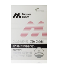 마스터바이옴 지노 마스터, 30캡슐, 2개