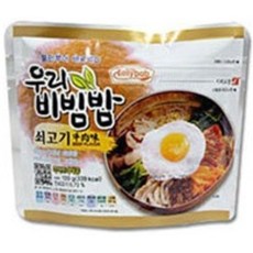 강철부대 한국 군용 미군 프랑스 발열 전투식량 미국 씨레이션 간편 즉석 조리 캠핑 야외 비박 휴대용 도시락 즉석밥 컵밥 비빔밥 라면밥, A14. 쇠고기우리비빔밥