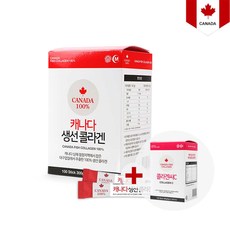 캐나다콜라겐 피쉬 콜라겐 3g x 100T, 300g, 1박스
