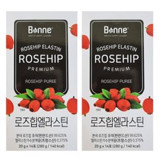 본네 로즈힙엘라스틴 14포 2박스, 단품, 단품