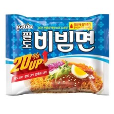 팔도 비빔면 156g x 20봉 한박스 1 박스 업소용 대용량 맛있는 국민 봉지 비빔 라면, 팔도비빔면 156g x 20봉