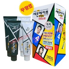 동성제약 세븐에이트 대용량240gx1개 칼라크림 염색약 새치염색약 헤어컬러, 4호(자연스런밤색) 1통, 1개
