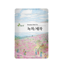 아름드레 삼각티백 녹차 세작, 1.1g, 50개