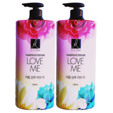 엘라스틴 퍼퓸 샴푸 러브미 1350ml 2개