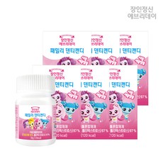 [사은품증정] 덴티캔디 어린이 충치예방 자일리톨 97% 함유 1000만개 판매 돌파 유아 양치사탕 장인정신 에브리데이, 30g 캐치티니핑, 6개