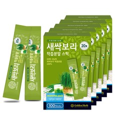 골든허브 프리미엄 새싹보리 착즙분말 스틱, 1g, 500개입