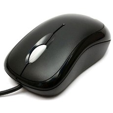 마이크로소프트 베이직 옵티컬 유선마우스 P58-00043, 블랙