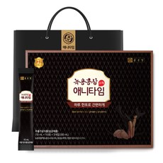 종근당 녹용홍삼 애니타임 스틱 30개입 + 쇼핑백, 300ml, 1세트