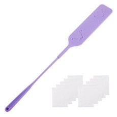 크레바스 틈새 정전기 청소기 밀대 + 부직포 10p, 보라, 1세트