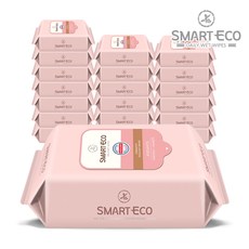 스마트에코 안단테 엠보휴대 20매X20팩 아기물티슈