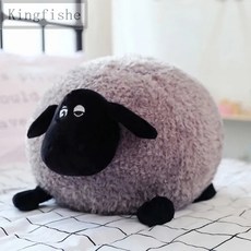[Kingfishe]숀더쉽 봉제인형 리틀 숀 인형 생일선물 TuEfei916XE1, 그레이, 50CM