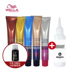 웰라 콜레스톤 퍼펙트 헤어컬러 염색약 80g + 산화제 (5개구매시 칼라 리무버증정), 1개, 12/45-체리레드