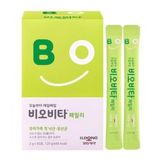 일동제약 비오비타 패밀리 낙산균 유산균 분말 스틱, 60포, 1박스
