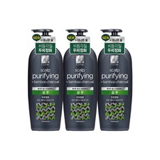 엘라스틴 대나무 숯 두피정화 샴푸 680ml 일반샴푸, 3개