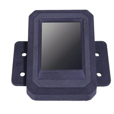 GPS 표준 전자 자전거 화면이있는 VESC 기반 TFT 화면 Ver2 모듈 전기 스케이트 보드 거리 표시 용 DIY 액세서리, VESC GPS 블랙