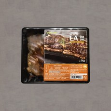 [삼형제갈비] LA갈비 (기름제거), 1kg, 2팩