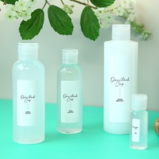 버블버블 원터치캡 투명샴푸용기-화장품용기 소분공병, 01.원터치캡투명샴푸용기 20ml