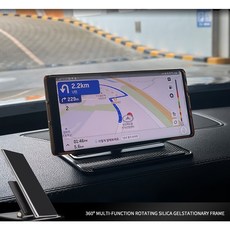 갤럭시Z플립3거치대 노트20차량용거치대 다용도거치대 겔패드, 블랙