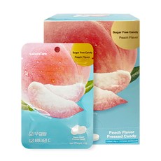 사쿠라타로 무설탕 비타민캔디 복숭아맛 15g x 10p, 150g, 1개