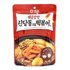 매콤 칼칼 신당동 국물 떡볶이 양념(3-4 인분) 180g, 4개