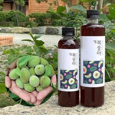 개 복숭아 액기스 500ml 국내산 5년 항아리 숙성 천연 효소 자연 발효 원액 땅끝 해남 개복숭아청 진액 농축액 엑기스 부모님 감사 선물 건강 음료
