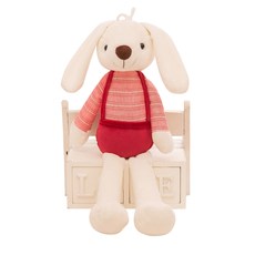 네이처타임즈 귀여운 토끼 인형, 레드, 50cm