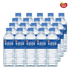 동원샘물 500ML PET 20개 40개 마시는 국산 생수 먹는 물 페트병 500미리, 구매하기, 500ML 40개