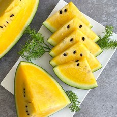 [더조은] 블랙 망고 수박 미니 2통 (총1-2kg), 단품