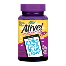 얼라이브 alive 틴 컴플리트 여성 우먼 종합 멀티비타민 50 구미 Natures Way 네이쳐스웨이