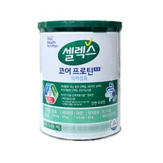 셀렉스 코어프로틴 프로 식이섬유 294g 1캔 (7일분) (온), 1캔(7일분)