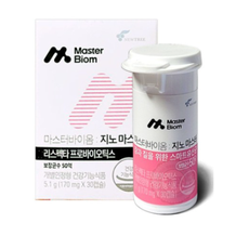 뉴트리 마스터바이옴 지노마스터 170mg 30캡슐 6개