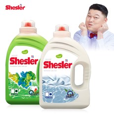 쉬슬러 세탁 액체 센스티브 고농축 세제 3.05L 1개 + 유칼립투스 세제 3.05L 1개, 단품