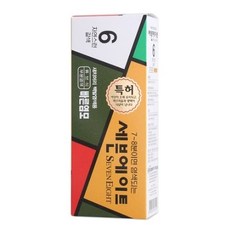 동성제약 세븐에이트 새치 염모제, 6호 자연스런갈색, 4개