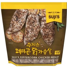 [2kg] 코스트코 수지스 닭가슴살 그릴드 개별포장 [페퍼콘] 1kgx2개, 수지스 그릴드 닭가슴살 [페퍼콘] 1kgx2개
