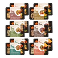 허닭 런칭특가/잡곡밥 도시락 6종 12팩, 07. 잡곡밥 도시락 6종 혼합  12팩(각