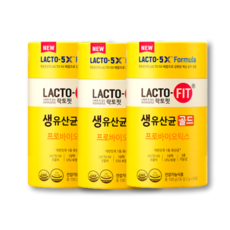 종근당건강 락토핏 5X 생유산균 골드 2g x 50포 x 12통