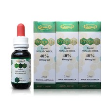 호주 오리진에이 프로폴리스 40% 무알콜 원액 25ml 3병 + 프로폴리스치약 [대한항공기내면세점 동일제품]