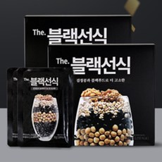 블랙선식 아침대용 건강식 다이어트 식사대용 저탄수화물, 50포
