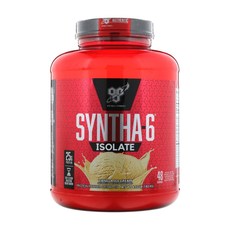 BSN 신타6 아이솔레이트 프로틴 쉐이크 파우더 단백질 보충제 WPI 1.82kg 바닐라