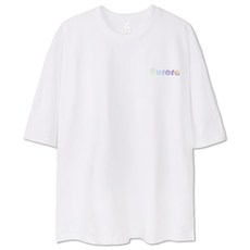 벤힛 남녀공용 아우라 오버핏 반팔티셔츠