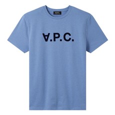 [아페쎄] V.P.C 티셔츠 헤더스틸블루 /반팔/반팔티/ COETR-H26943-PIC