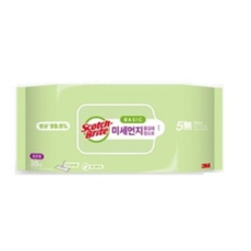 스카치브라이트 미세먼지 베이직 물걸레 청소포 표준형 35매, 3개