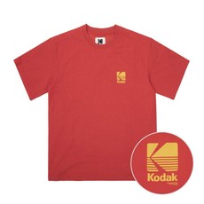 [코닥] 반팔티 JQS K1223LRS36RED 어패럴 빈티지 빅로고 반팔티셔츠 RED