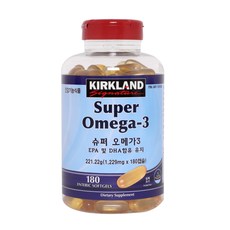 커클랜드 슈퍼오메가3 1229mg x 180캡슐 코스트코, 커클랜드 오메가3 180캡슐