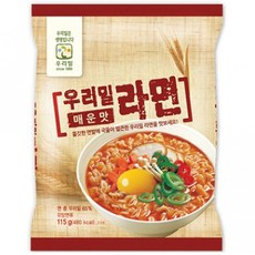 우리밀 매운맛라면 (115gx24봉)