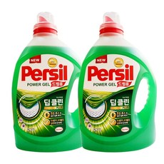 퍼실 딥클린 파워젤 드럼용 액상세제 본품, 2.7L, 2개