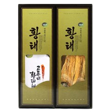 바다소리 황태3호 선물세트, 1세트, 황태포 6p + 황태채 280g + 쇼핑백